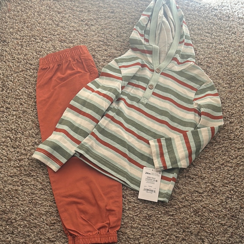 Carter's Multicolor Striped Top